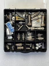 Ham Radio Adapters,Plugs,mic Clips,knobs, Gender Changing Kit.