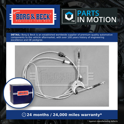 Handbrake cable fits ford - handbrake,