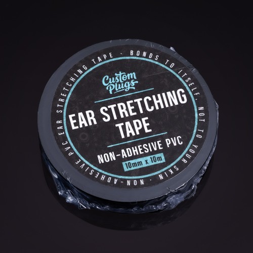 Ear stretching tape for - ear, gauges
