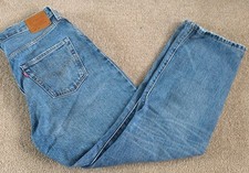 Levi’s 501 Big E Selvedge Jeans 32x28 LVC 90s Vintage Redline Denim Button Fly