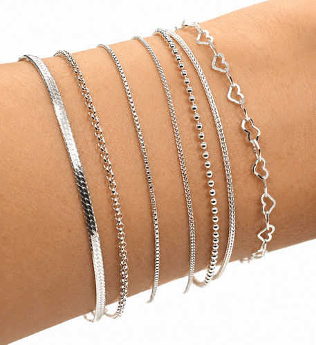 Sterling silver bracelet - sterling,