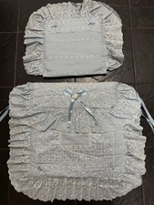 Light blue baby - blue, pram