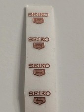 SEIKO 5 dial logo replacement