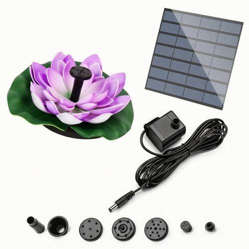 Floating solar fountain - floating,