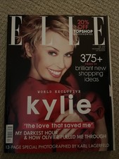 Elle Magazine Kylie Minogue