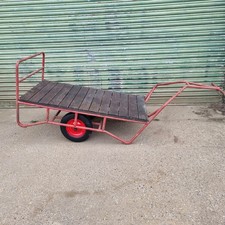 2 Wheel Garden/Nursery Flat Bed Hand Trolley