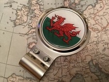 Wales Grille Car Badge Bar