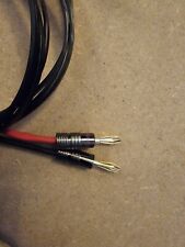 ATLAS ELEMENT 1.25 SPEAKER CABLE ,Black, 270 cm terminated pair.