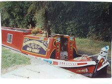 Ellesmere Narrowboat Holiday Autumn 1991 Rushbrooke Narrowboats Vintage Photo