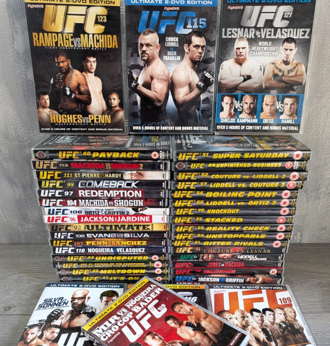 Ufc dvds couture liddell - dvds,