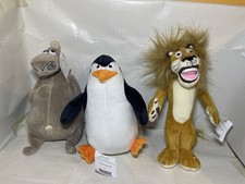 Madagascar Official Plush Trio