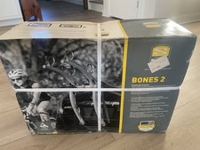 Saris Bones Bike Rack 2 Bikes Car Trunk Bicycle Rack Carrier Mount Grey 805