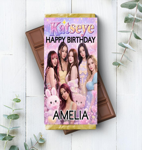 Personalised katseye happy - personalised,