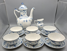 Tea Set (14 Pieces) – Royal Copenhagen Blue Fluted Half Lace