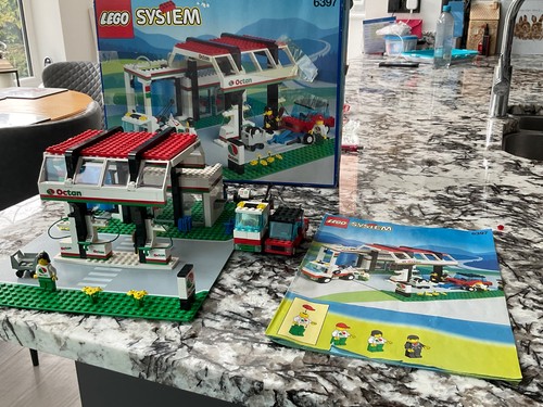 Lego 6397 octane service - lego,