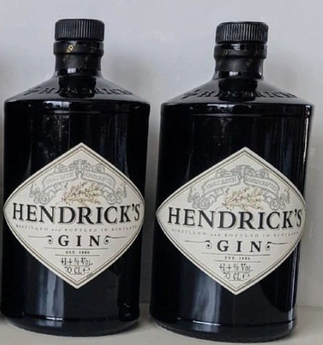 Hendricks empty gin - hendricks,