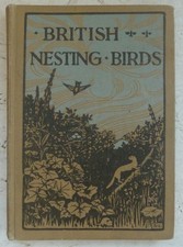 Vintage Book 1928 British Nesting Birds H/B Westell Illustrated
