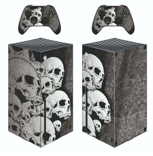 Black skull xbox series - skull,