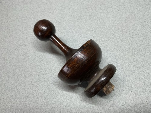 Antique wood finial - finial, top