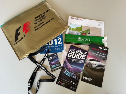 Ticket plus lanyard 2012 - f1,