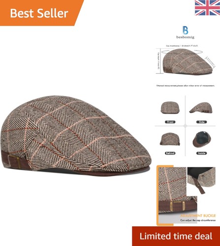 Stylish men newsboy cap - men's,