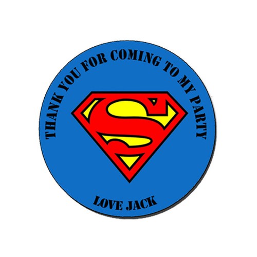 Personalised superman birthday - personalised,