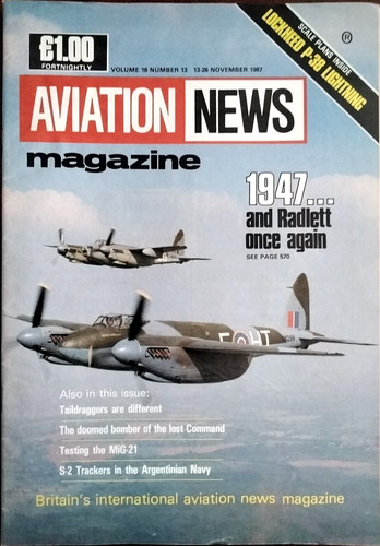 Aviation news november 1987 - aviation,