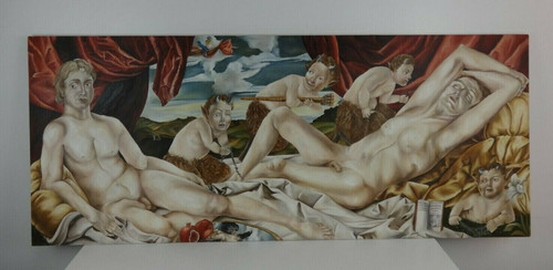 Giant oil painting renaissance - oil,