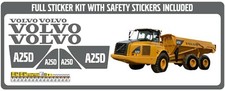 Volvo A25D Decal Kit