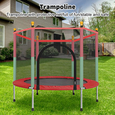 5FT Kid Trampoline With Safety