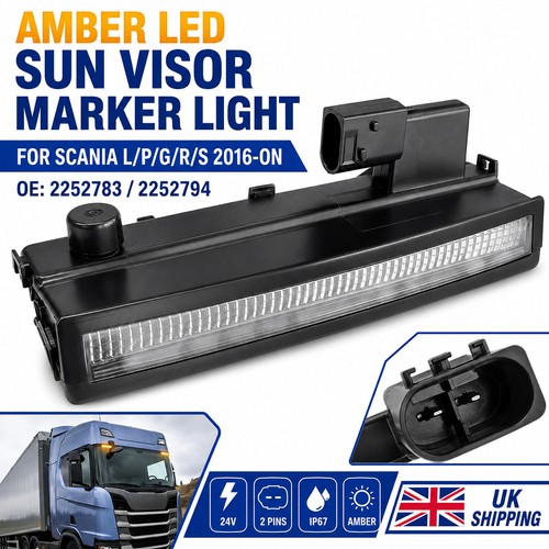 Front sun visor - visor, marker