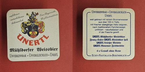 Unertl mühldorfer wheat beer - wheat,