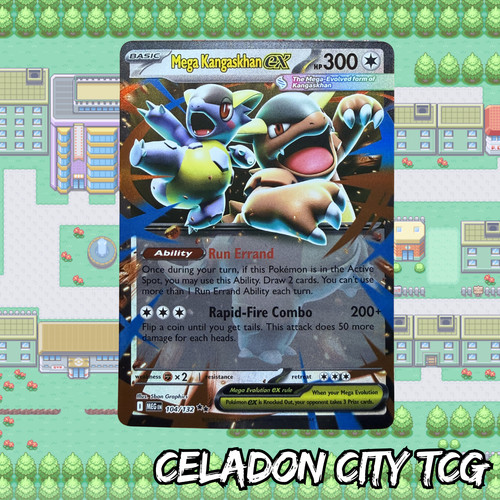 Mega kangaskhan 104 132 - ex,