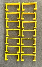 Tomy train Trackmaster - 14 yellow double track bridge supports