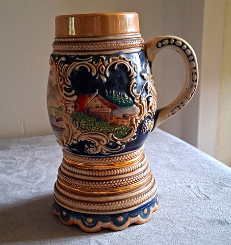 Vintage musical german beer - vintage,