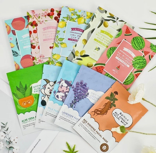Cute face mask set - cute,