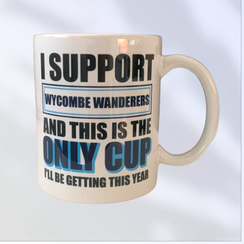 Wycombe wanderers mug - wanderers,