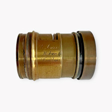 Antique Camera Lens Brass C. Burr Maker London