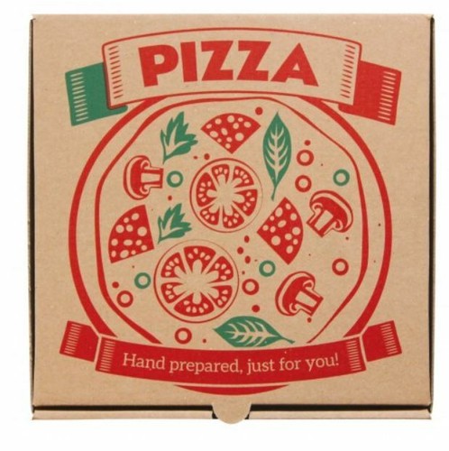 Plain pizza boxes takeaway - plain, boxes,