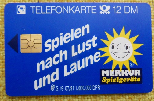 Telephone card german of - telephone, s