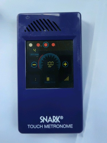 Snark touch screen - touch, metronome