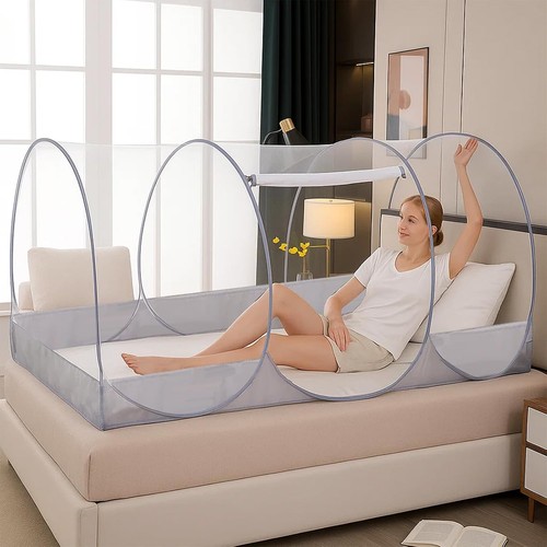 Pop mosquito net for single - pop-up,