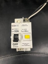 MEM RCBO 32 Amp 30mA M9 Type C
