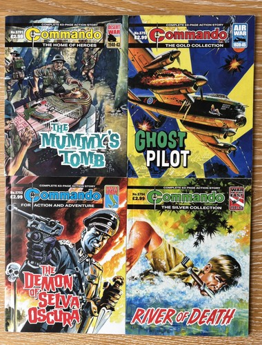 Commando comics bundle - , x4
