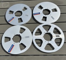 3 Ampex 456 10.5" Reel to Reel