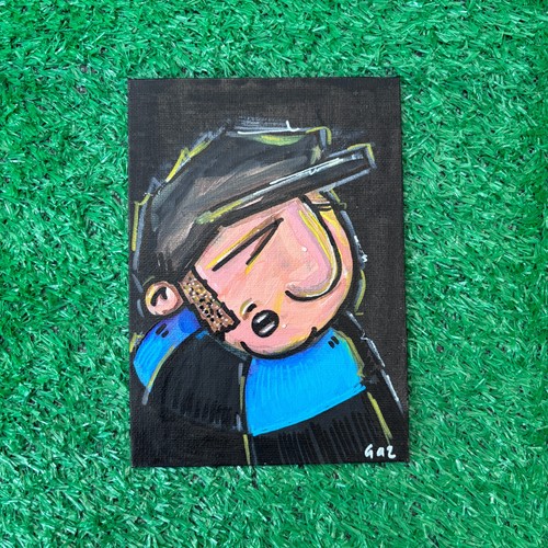 Custom football fan artwork - football,