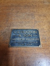 Vintage C E Hudson & Son