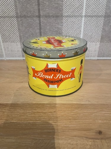 Vintage horner toffee tin - vintage, horner’s