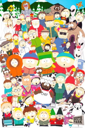 South park show poster - park, tv
