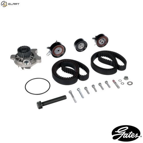 Water pump timing belt kit - belt,